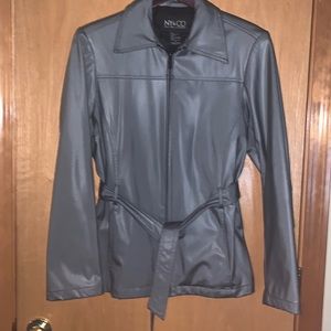 Gray Polyvinyl Jacket